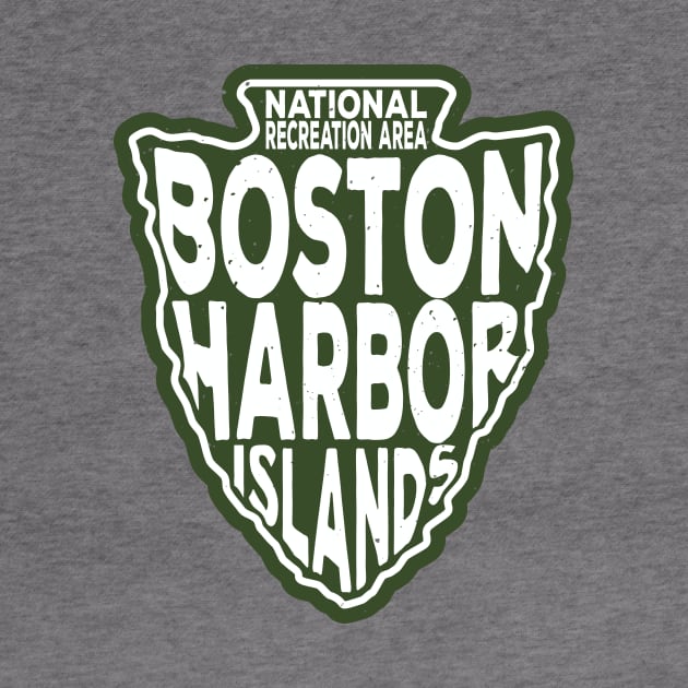 Boston Harbor Islands National Recreation Area name arrowhead by nylebuss